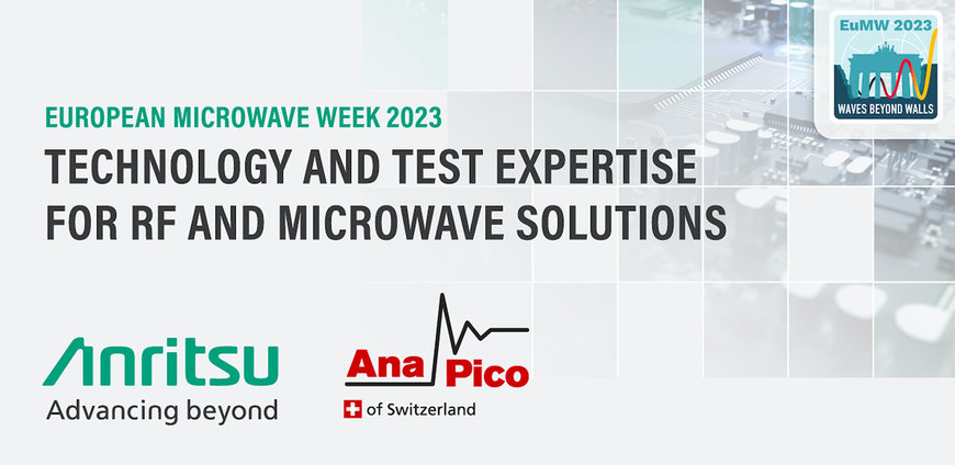Anritsu bringing its latest Signal Generation and Analysis Solutions to European Microwave Week 2023